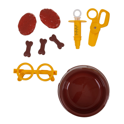 Little Vet Set with Carrier – Pretend Play Veterinary Kit with Plush Dog (WNDR26551) - Image 6