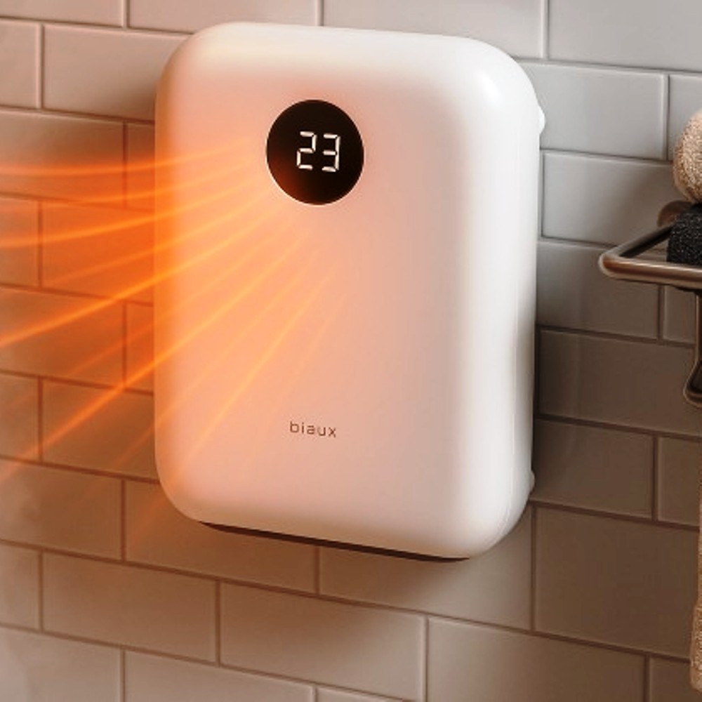 Alpina Bathroom Fan Heater – 800/2000W, PTC Heating, Digital Display (EDC) - Image 2