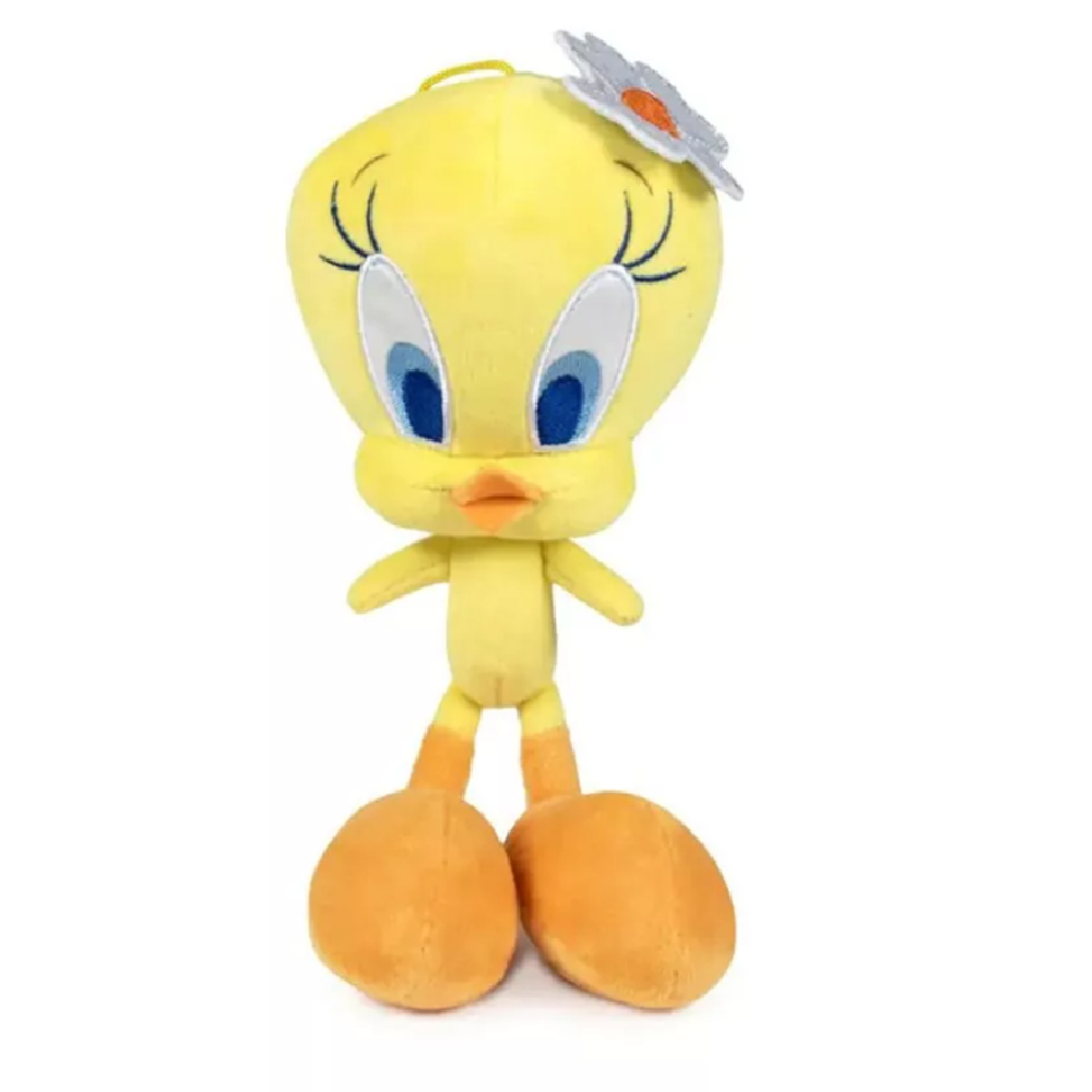 Looney Tunes Tweety plush figure – 20 cm cute, seated animated character toy for kids and collectors (EDC) - Image 3