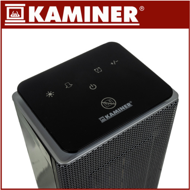 Lumni 2.0 kaminer electric heater – stepless temperature control, 2 power levels (WNDR26376) - Image 8