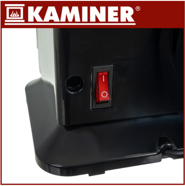 Lumni 2.0 kaminer electric heater – stepless temperature control, 2 power levels (WNDR26376) - Image 9
