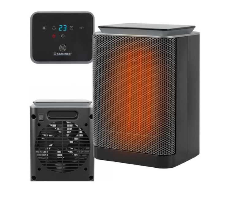 Lumni Kaminer 1500W ceramic electric heater – energy-efficient, fast heating, indoor use (WNDR26374)