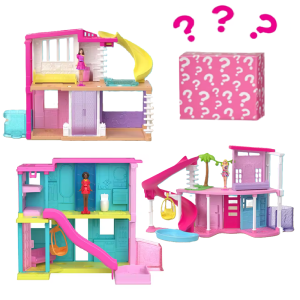 Mini Barbie House Playset – mysterious Barbieland surprise box with accessories (EDC)