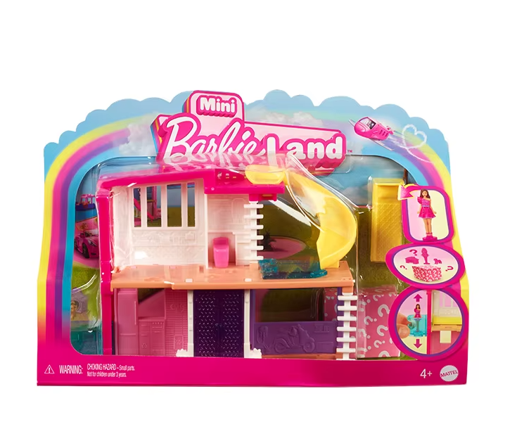 Mini Barbie House Playset – mysterious Barbieland surprise box with accessories (EDC) - Image 6