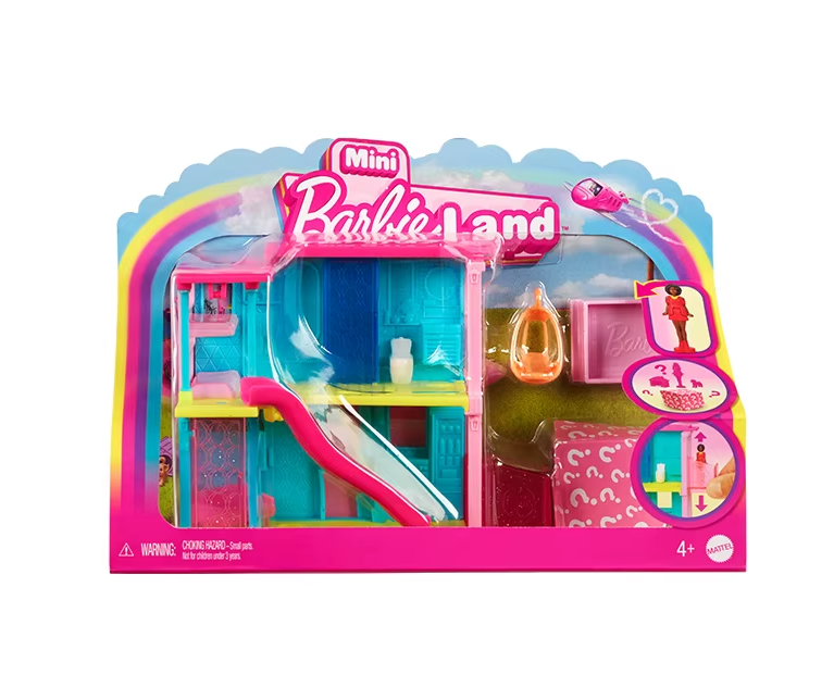 Mini Barbie House Playset – mysterious Barbieland surprise box with accessories (EDC) - Image 7