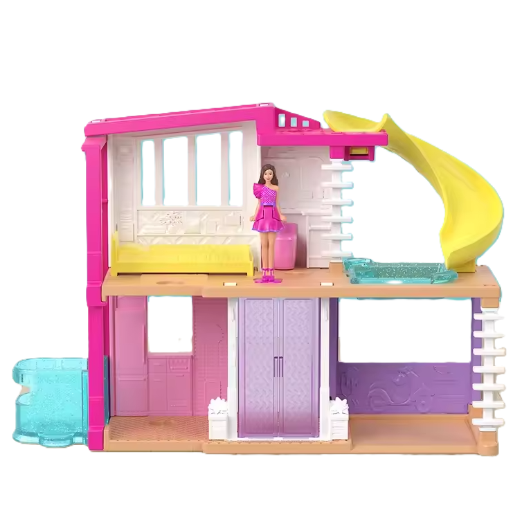 Mini Barbie House Playset – mysterious Barbieland surprise box with accessories (EDC) - Image 9