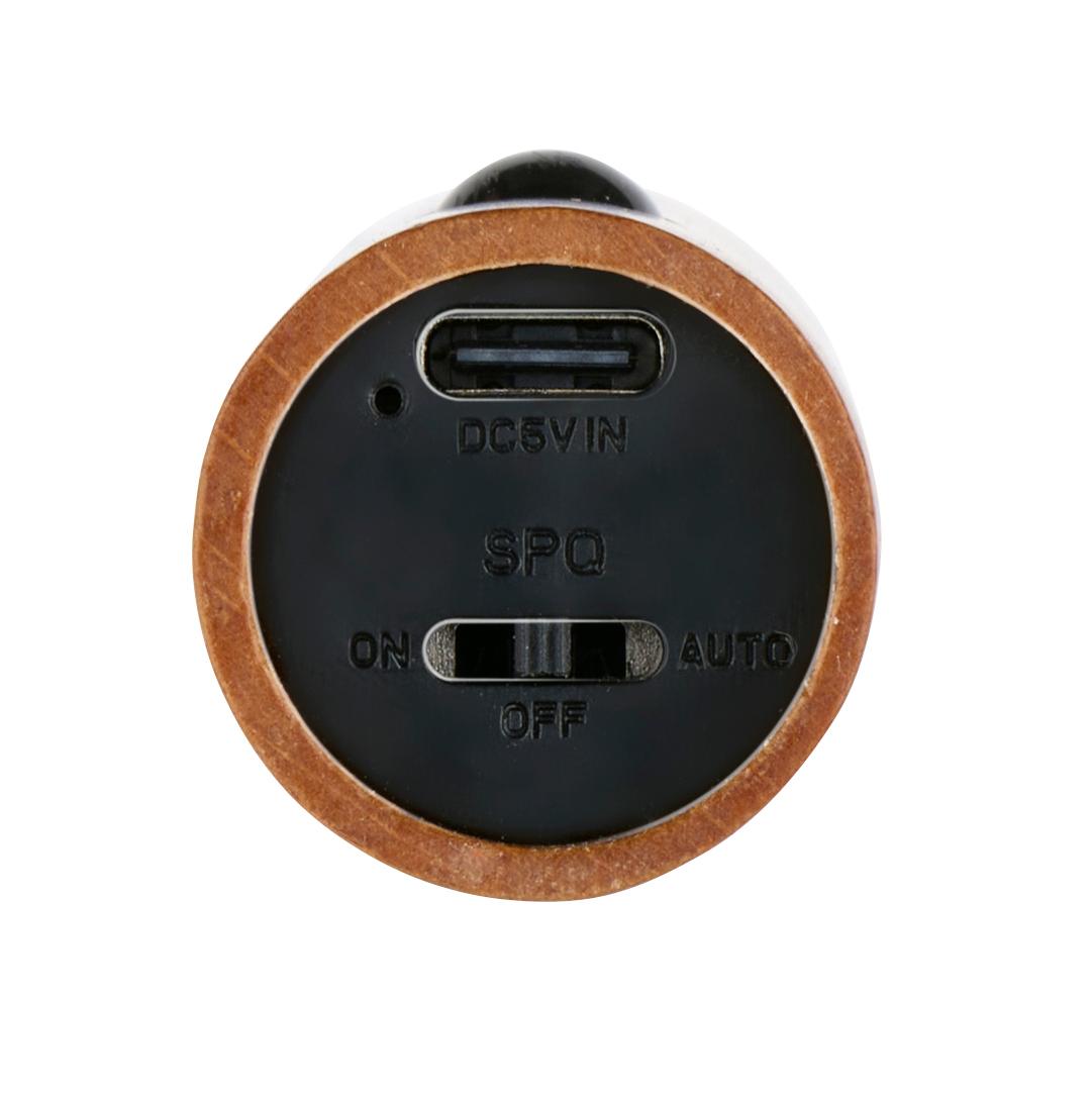 Grundig rechargeable LED wooden wall lamp with motion sensor – portable, magnetic mount (EDC) - Image 12