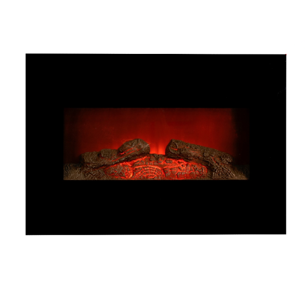 Memphis 80cm Electric Wall Fireplace – 1800W LED (EDC)